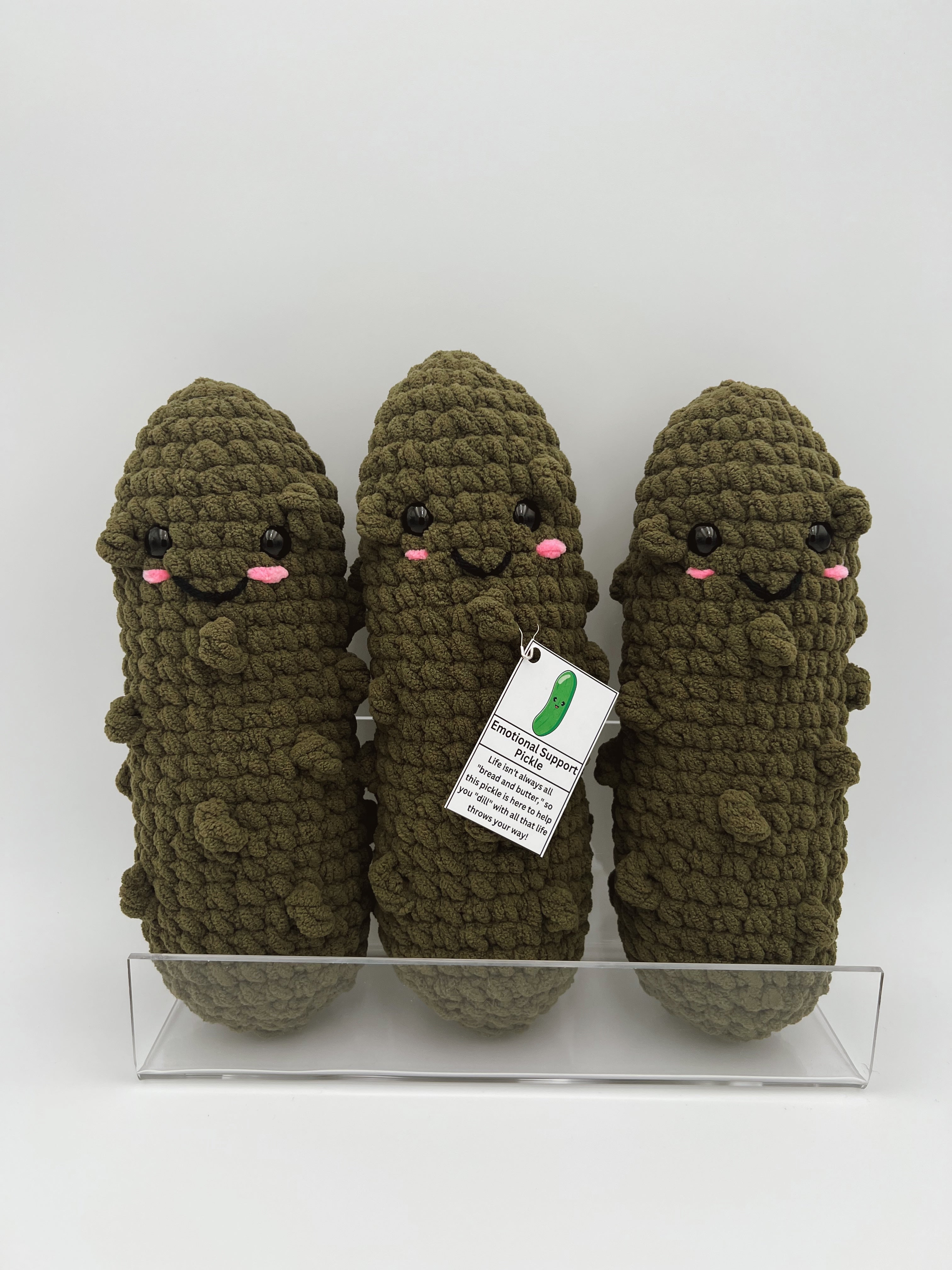Crochet pickle – Ester Z Handmade